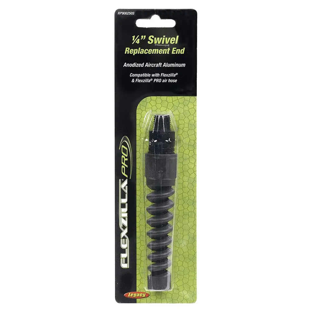 Flexzilla Pro Air Hose Reusable Fitting With Swivel 1/4 In. FLEXZILLA
