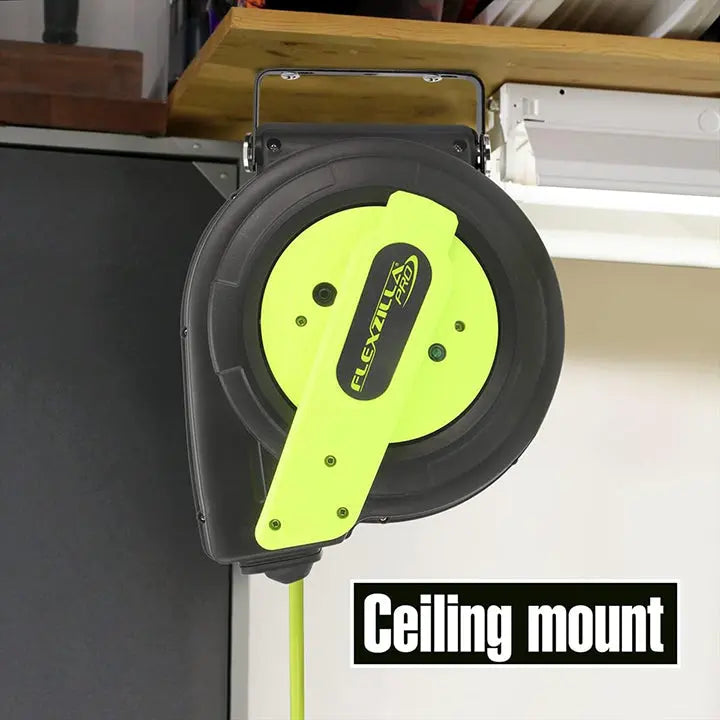 Flexzilla Pro Retractable 60' 12/3awg Extension Cord Reel FLEXZILLA