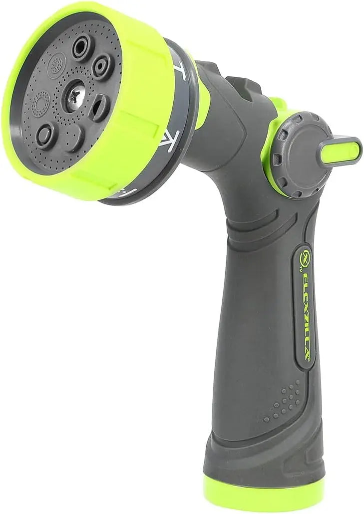 Flexzilla® Heavy Duty 7-pattern Adjustable Flow Garden Hose Nozzle (boxed) FLEXZILLA