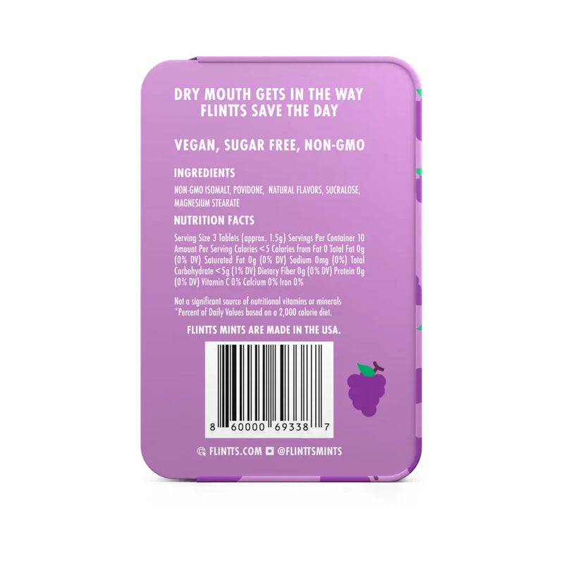 Flintts Mints Luxury Grape FS 125 Flintts Mints