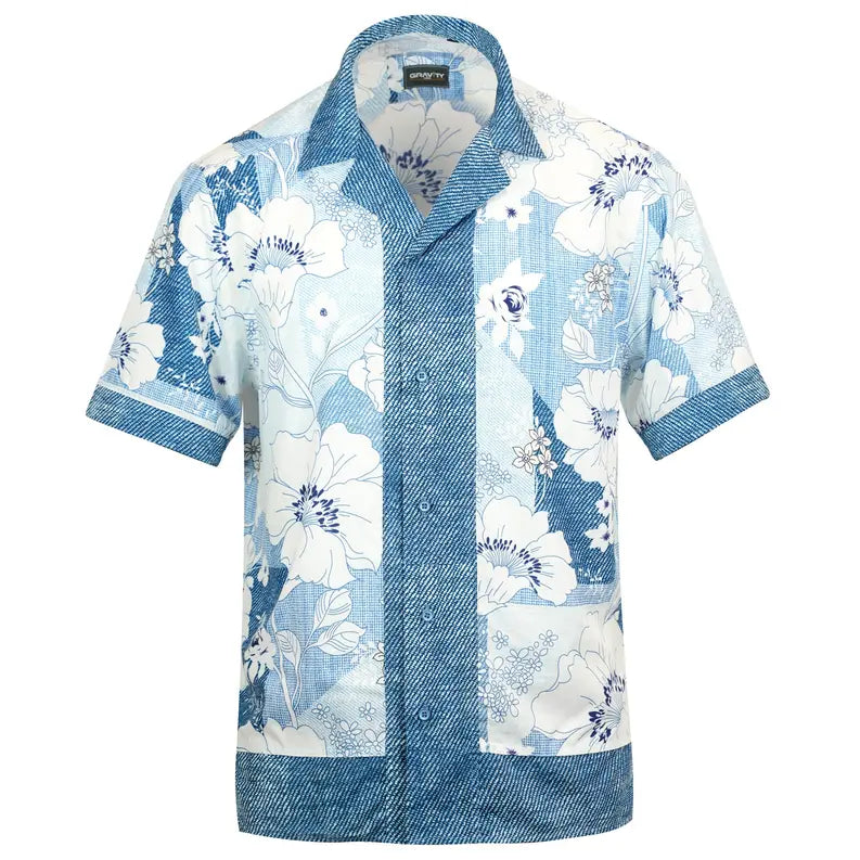 Floral Denim Gravity Homme
