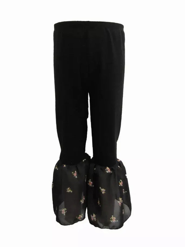 Floral Flare Pants Little Mass