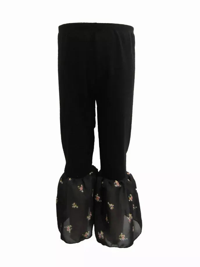 Floral Flare Pants Little Mass