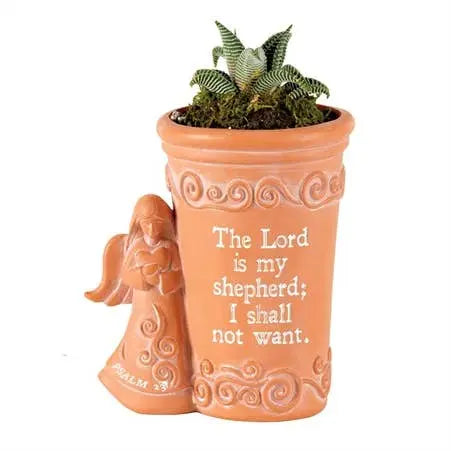 Flower Pot Angel Psalm Dicksons Inc