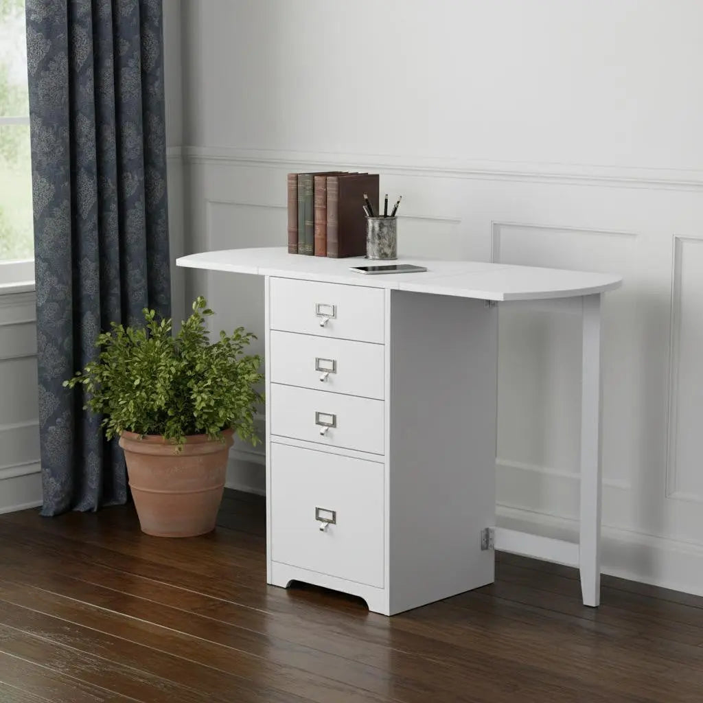 Fold-out Organizer and Craft Desk Homeroots Office