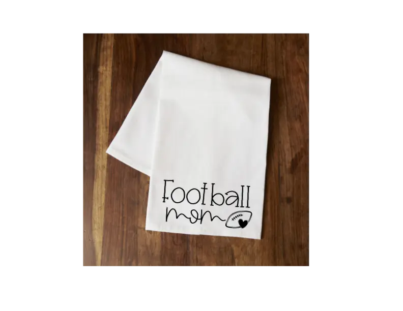 Football Mom Tea Towel Your Custom Sports