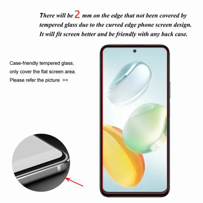 For Honor 200 Smart Glass 6.8 inch Full Glue Clear Screen Protector For Honor 200 Smart Tempered Glass For Honor 200 Smart Film GreatEagleInc
