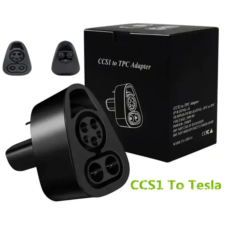 For Tesla American Standard DC Fast Charging Converter Tesla Converter CCS1 Converter CCS1 to Tesla charging head adapter GreatEagleInc