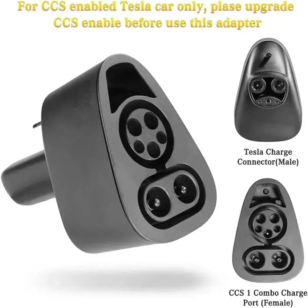 For Tesla American Standard DC Fast Charging Converter Tesla Converter CCS1 Converter CCS1 to Tesla charging head adapter GreatEagleInc