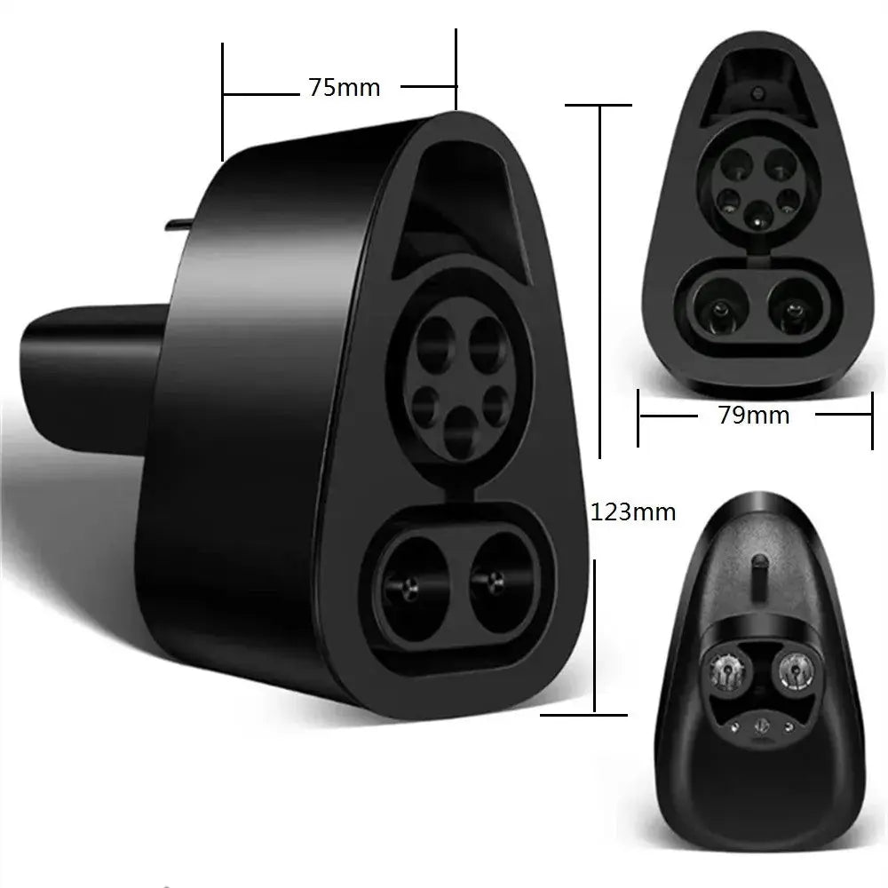 For Tesla American Standard DC Fast Charging Converter Tesla Converter CCS1 Converter CCS1 to Tesla charging head adapter GreatEagleInc