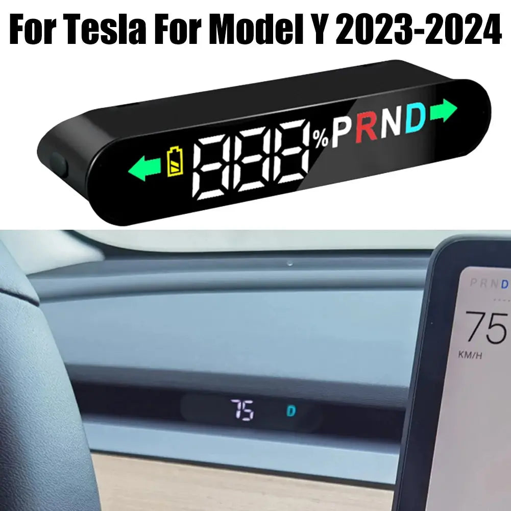 For Tesla Model Y HUD Head-up Display For Tesla Model 3 Dedicated Head-up Display Speedometer For TESLA Car Model 3 Accessiores GreatEagleInc