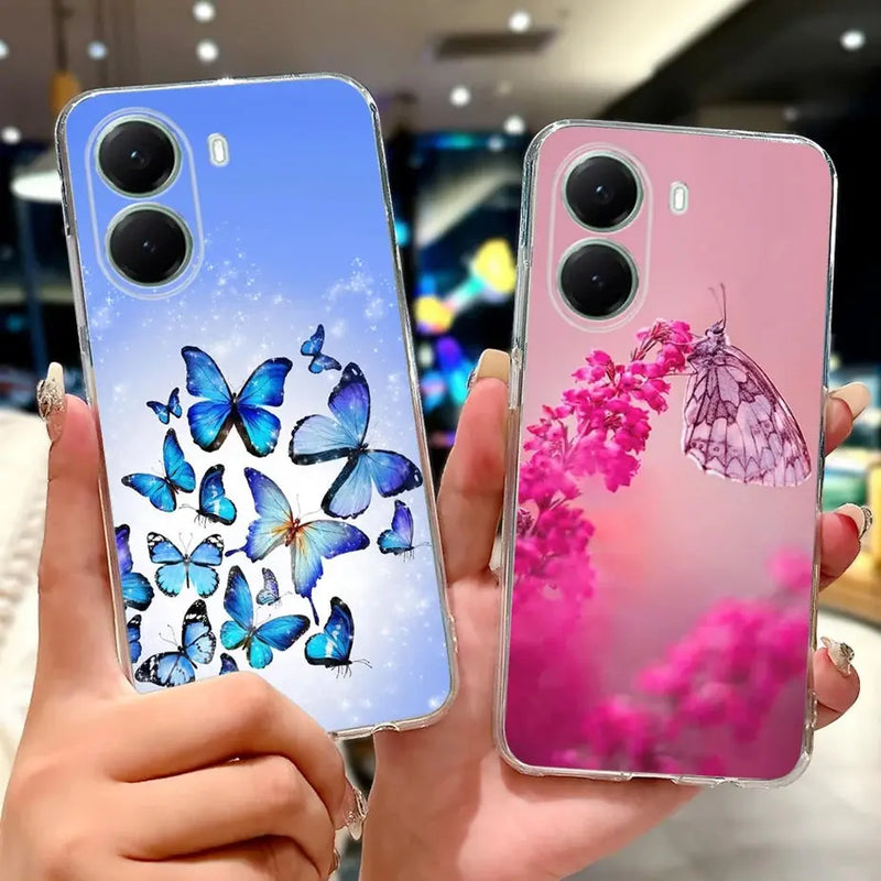 For Xiaomi Poco X7 Pro 5G Case Stylish Painted Cover Clear Silicone Phone Case For Xiaomi Poco X7 PocoX7 Pro X7Pro 5G Soft Shell GreatEagleInc