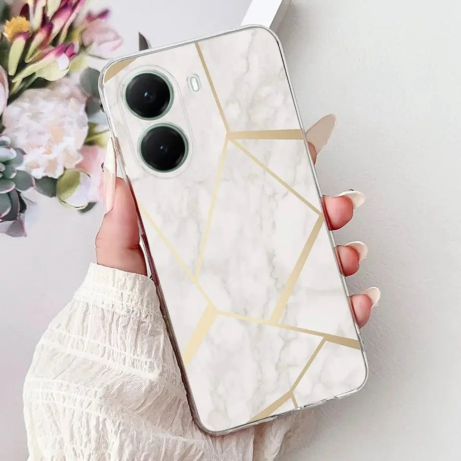 For Xiaomi Poco X7 Pro 5G Case Stylish Painted Cover Clear Silicone Phone Case For Xiaomi Poco X7 PocoX7 Pro X7Pro 5G Soft Shell GreatEagleInc