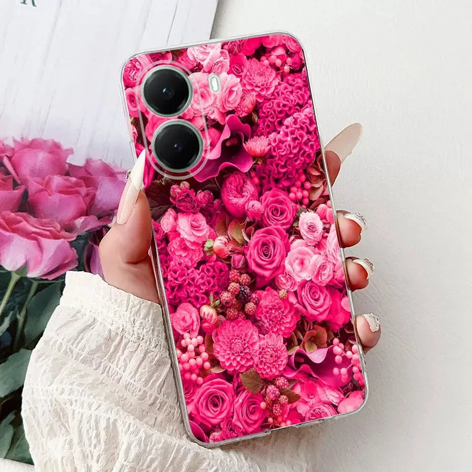 For Xiaomi Poco X7 Pro 5G Case Stylish Painted Cover Clear Silicone Phone Case For Xiaomi Poco X7 PocoX7 Pro X7Pro 5G Soft Shell GreatEagleInc