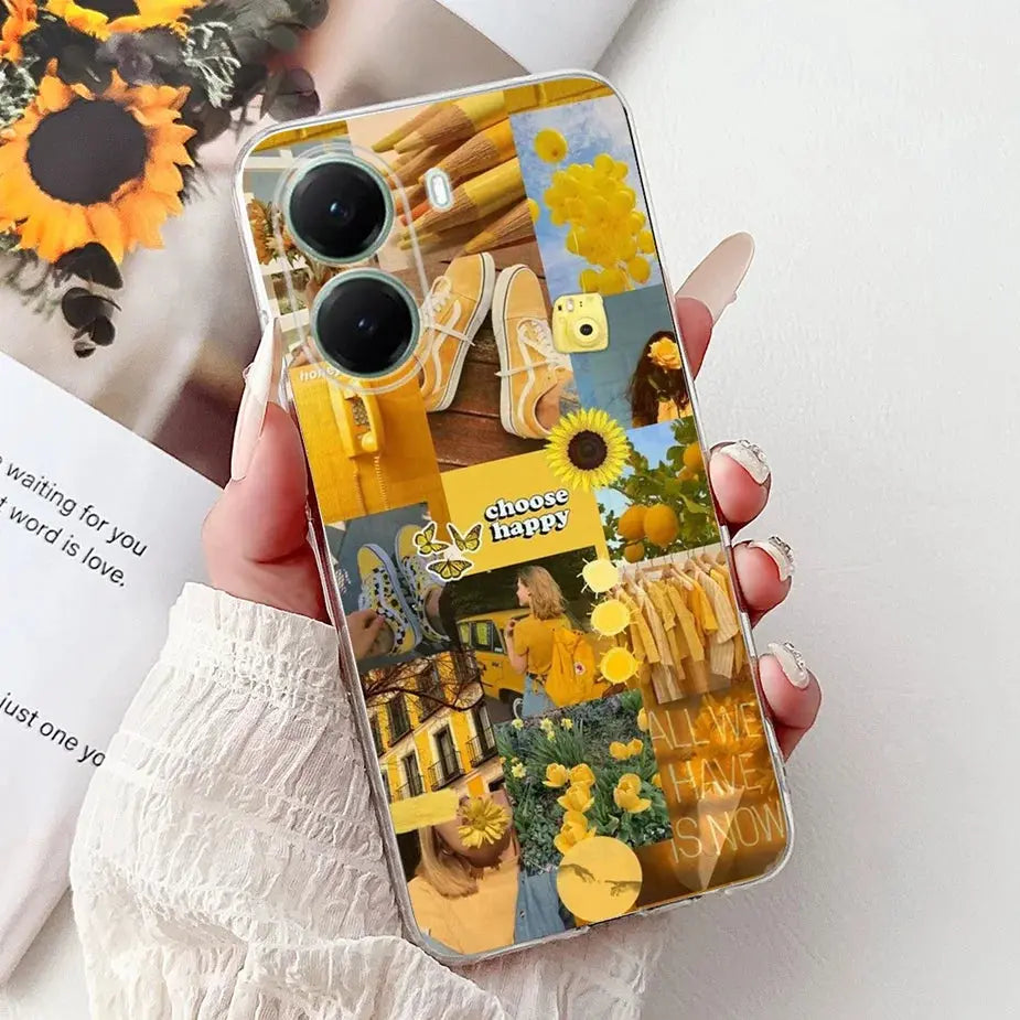 For Xiaomi Poco X7 Pro 5G Case Stylish Painted Cover Clear Silicone Phone Case For Xiaomi Poco X7 PocoX7 Pro X7Pro 5G Soft Shell GreatEagleInc