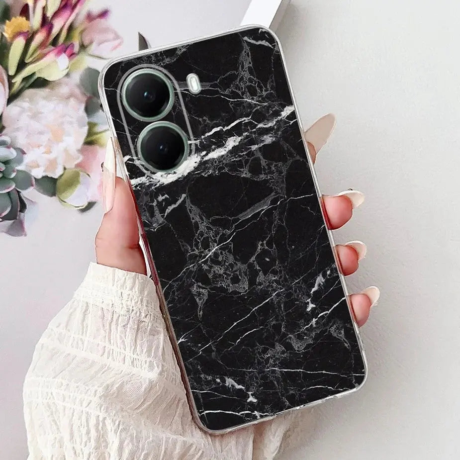 For Xiaomi Poco X7 Pro 5G Case Stylish Painted Cover Clear Silicone Phone Case For Xiaomi Poco X7 PocoX7 Pro X7Pro 5G Soft Shell GreatEagleInc