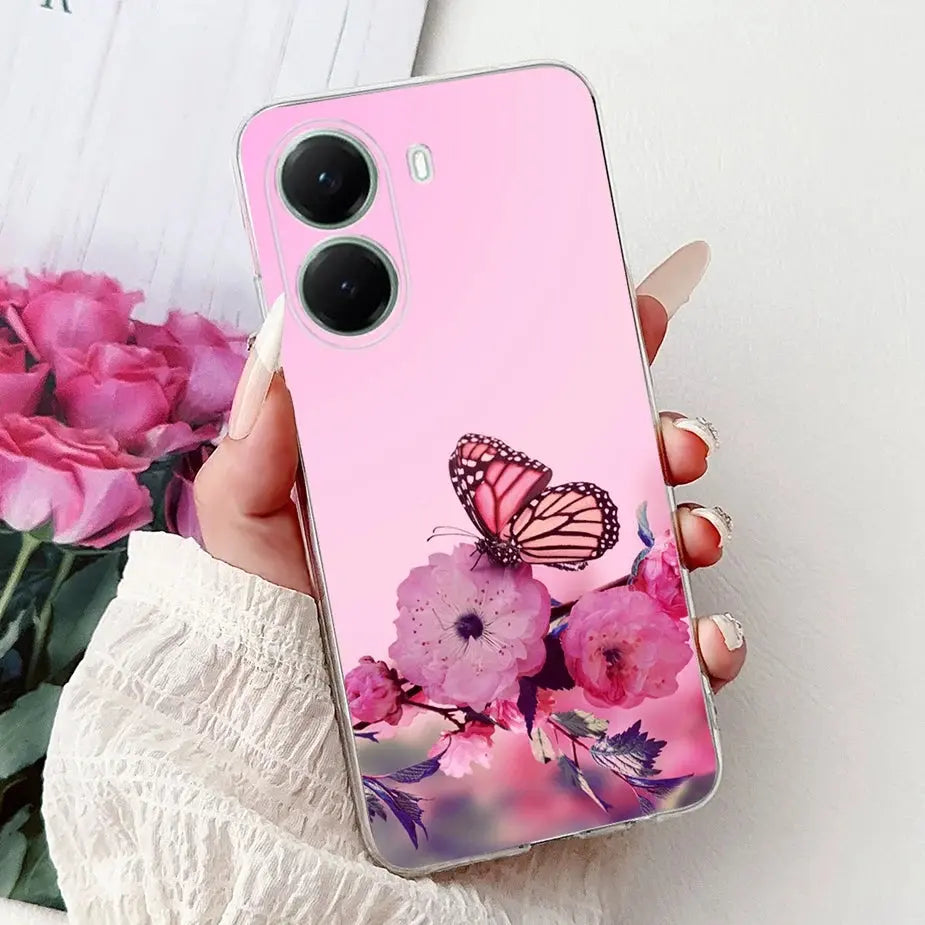 For Xiaomi Poco X7 Pro 5G Case Stylish Painted Cover Clear Silicone Phone Case For Xiaomi Poco X7 PocoX7 Pro X7Pro 5G Soft Shell GreatEagleInc
