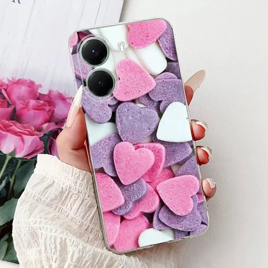 For Xiaomi Poco X7 Pro 5G Case Stylish Painted Cover Clear Silicone Phone Case For Xiaomi Poco X7 PocoX7 Pro X7Pro 5G Soft Shell GreatEagleInc