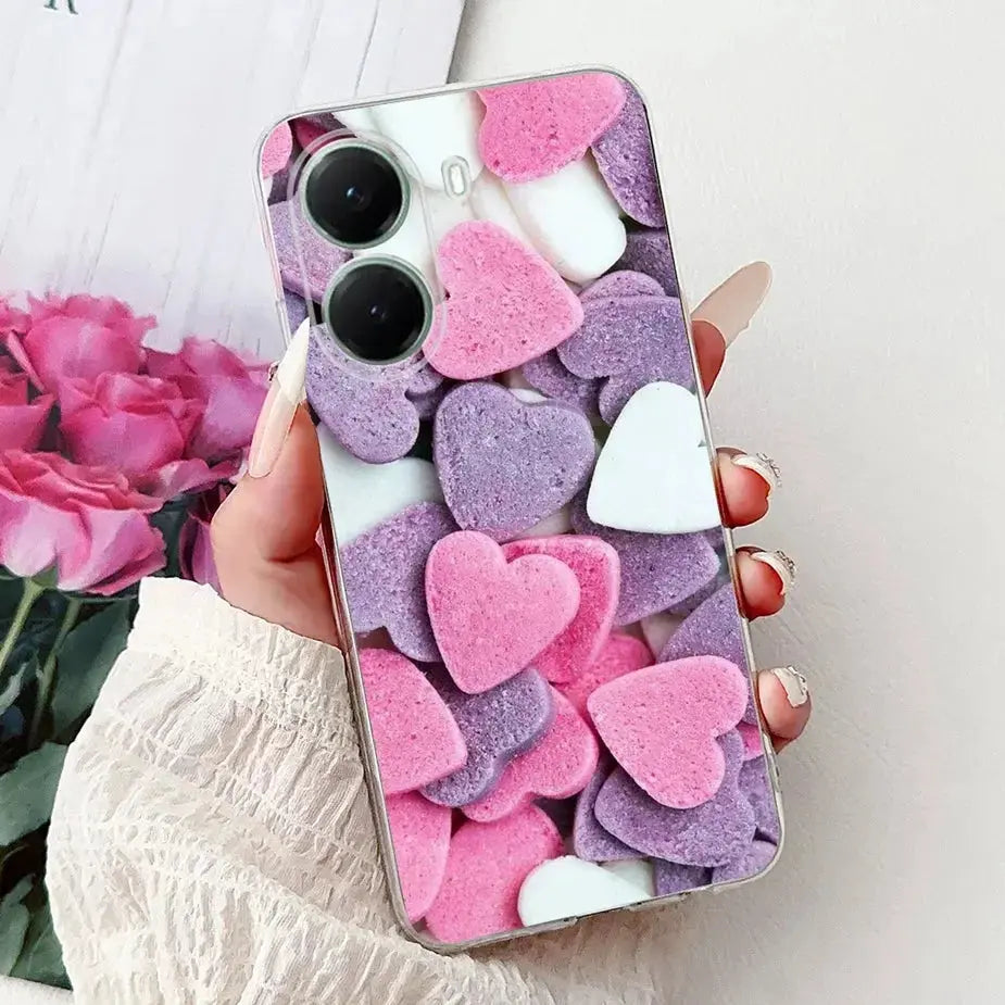 For Xiaomi Poco X7 Pro 5G Case Stylish Painted Cover Clear Silicone Phone Case For Xiaomi Poco X7 PocoX7 Pro X7Pro 5G Soft Shell GreatEagleInc