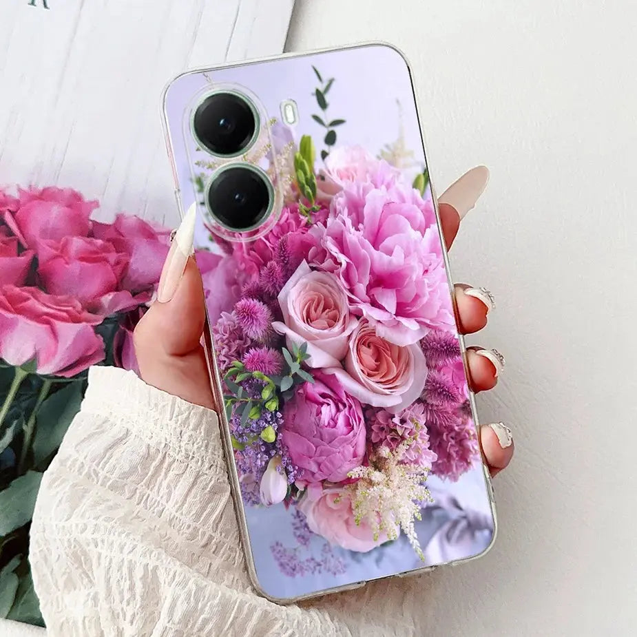 For Xiaomi Poco X7 Pro 5G Case Stylish Painted Cover Clear Silicone Phone Case For Xiaomi Poco X7 PocoX7 Pro X7Pro 5G Soft Shell GreatEagleInc