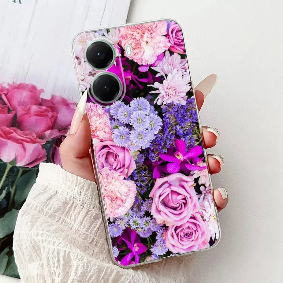 For Xiaomi Poco X7 Pro 5G Case Stylish Painted Cover Clear Silicone Phone Case For Xiaomi Poco X7 PocoX7 Pro X7Pro 5G Soft Shell GreatEagleInc