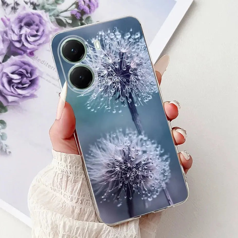 For Xiaomi Poco X7 Pro 5G Case Stylish Painted Cover Clear Silicone Phone Case For Xiaomi Poco X7 PocoX7 Pro X7Pro 5G Soft Shell GreatEagleInc