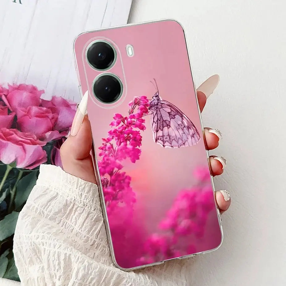 For Xiaomi Poco X7 Pro 5G Case Stylish Painted Cover Clear Silicone Phone Case For Xiaomi Poco X7 PocoX7 Pro X7Pro 5G Soft Shell GreatEagleInc