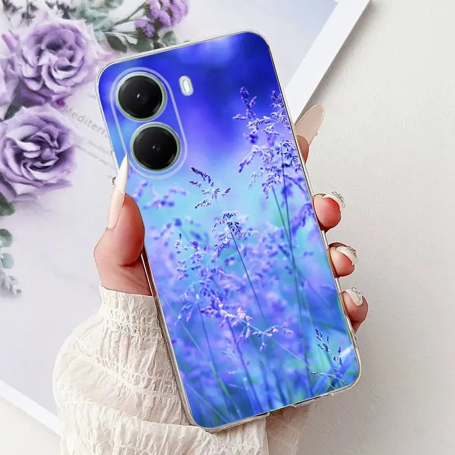 For Xiaomi Poco X7 Pro 5G Case Stylish Painted Cover Clear Silicone Phone Case For Xiaomi Poco X7 PocoX7 Pro X7Pro 5G Soft Shell GreatEagleInc