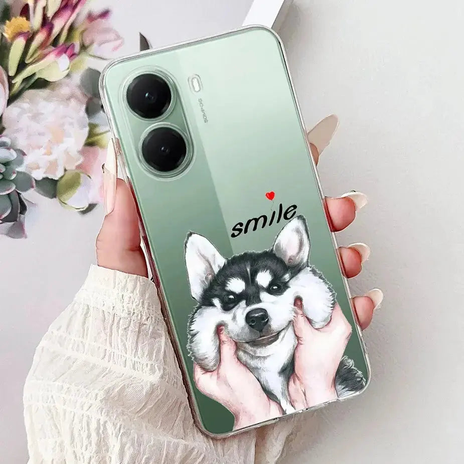 For Xiaomi Poco X7 Pro 5G Case Stylish Painted Cover Clear Silicone Phone Case For Xiaomi Poco X7 PocoX7 Pro X7Pro 5G Soft Shell GreatEagleInc
