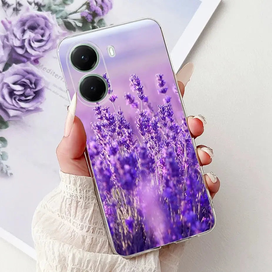For Xiaomi Poco X7 Pro 5G Case Stylish Painted Cover Clear Silicone Phone Case For Xiaomi Poco X7 PocoX7 Pro X7Pro 5G Soft Shell GreatEagleInc