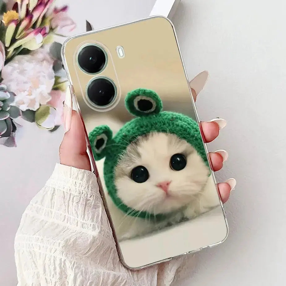 For Xiaomi Poco X7 Pro 5G Case Stylish Painted Cover Clear Silicone Phone Case For Xiaomi Poco X7 PocoX7 Pro X7Pro 5G Soft Shell GreatEagleInc