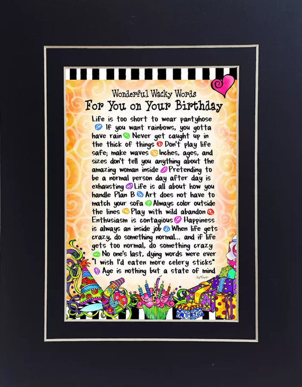 For You on Your Birthday Suzy Toronto
