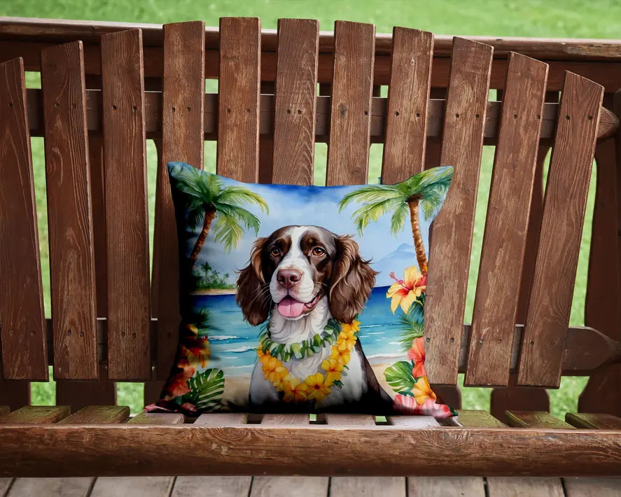 Fox Terrier Luau Pair of Pot Holders Caroline's Treasures