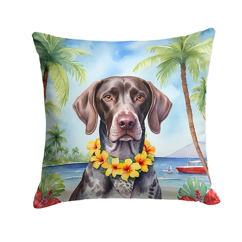 Fox Terrier Luau Pair of Pot Holders Caroline's Treasures