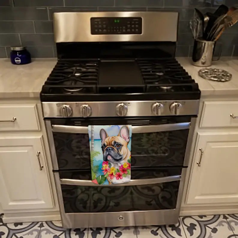 Fox Terrier Luau Pair of Pot Holders Caroline's Treasures