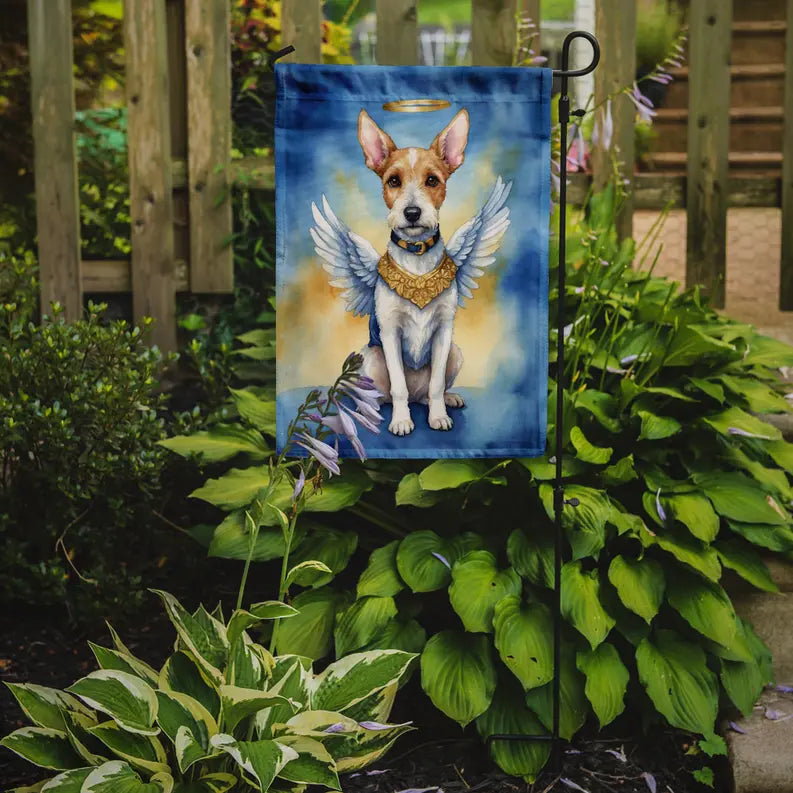 Fox Terrier My Angel Garden Flag Caroline's Treasures