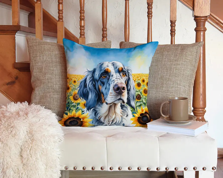 Fox Terrier in Sunflowers Pair of Pot Holders Caroline's Treasures