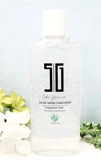 Fragrance Free hand Sanitizer Solo Giovane