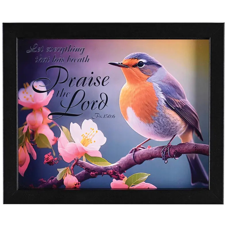Framed Art Praise The Lord Ps.150:6 10x8 Dicksons Inc