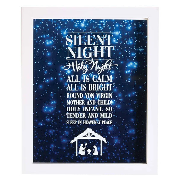 Framed Art Silent Night Holy Night Dicksons Inc