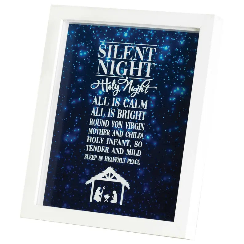 Framed Art Silent Night Holy Night Dicksons Inc