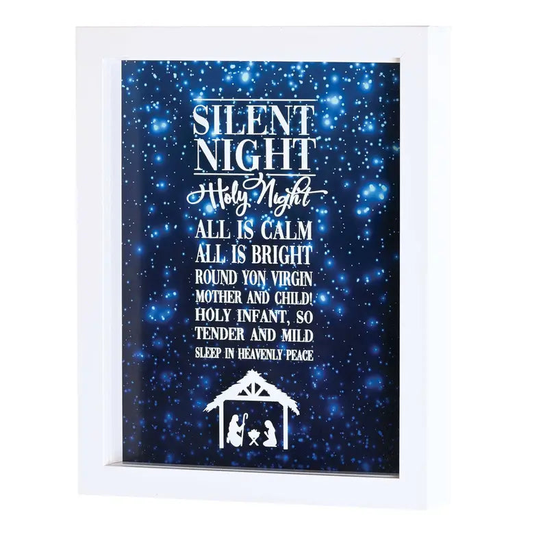 Framed Art Silent Night Holy Night Dicksons Inc