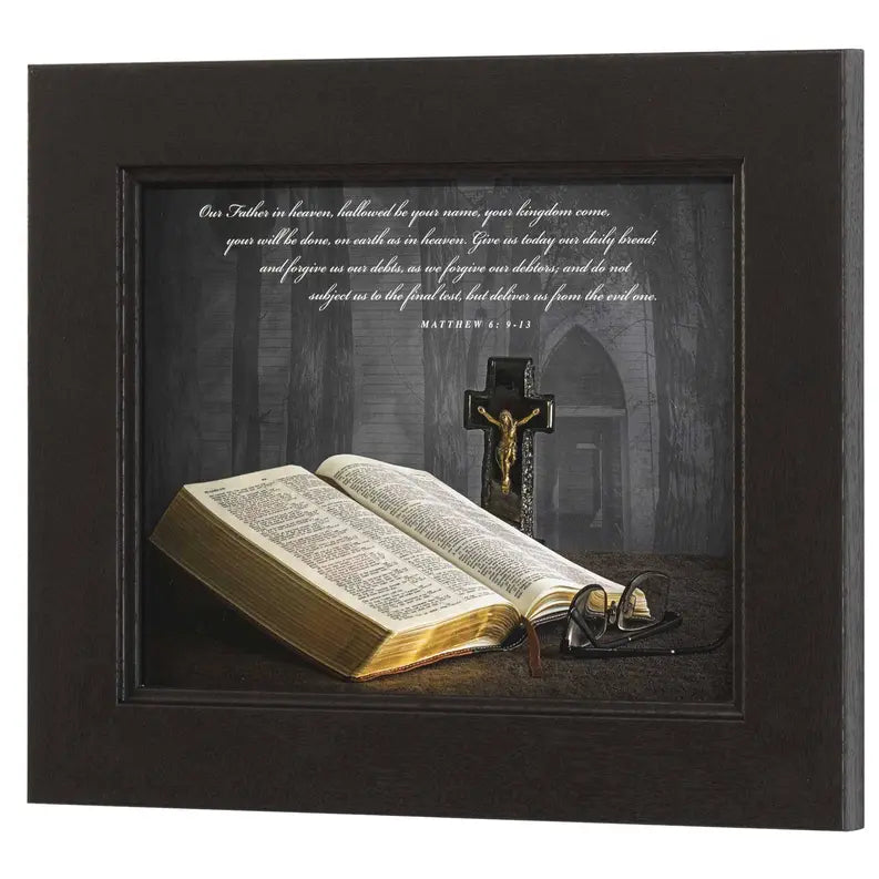 Framed Wall Art Bible Our Father Heaven Dicksons Inc