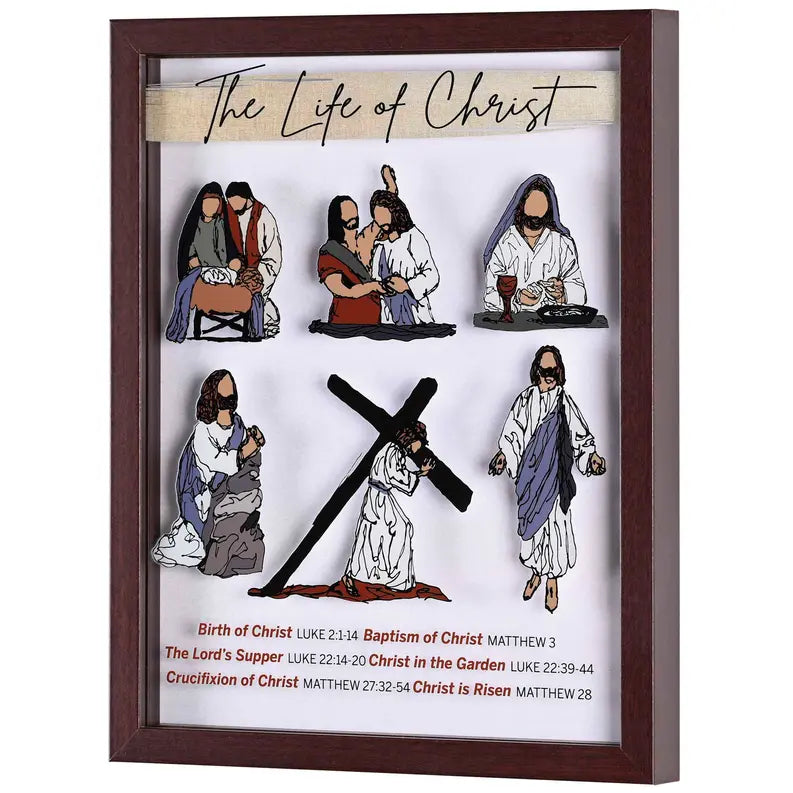 Framed Wall Art The Life Of Christ Dicksons Inc