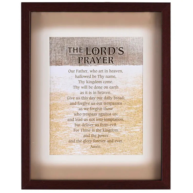 Framed Wall Art The Lords Prayer 11x14 Dicksons Inc