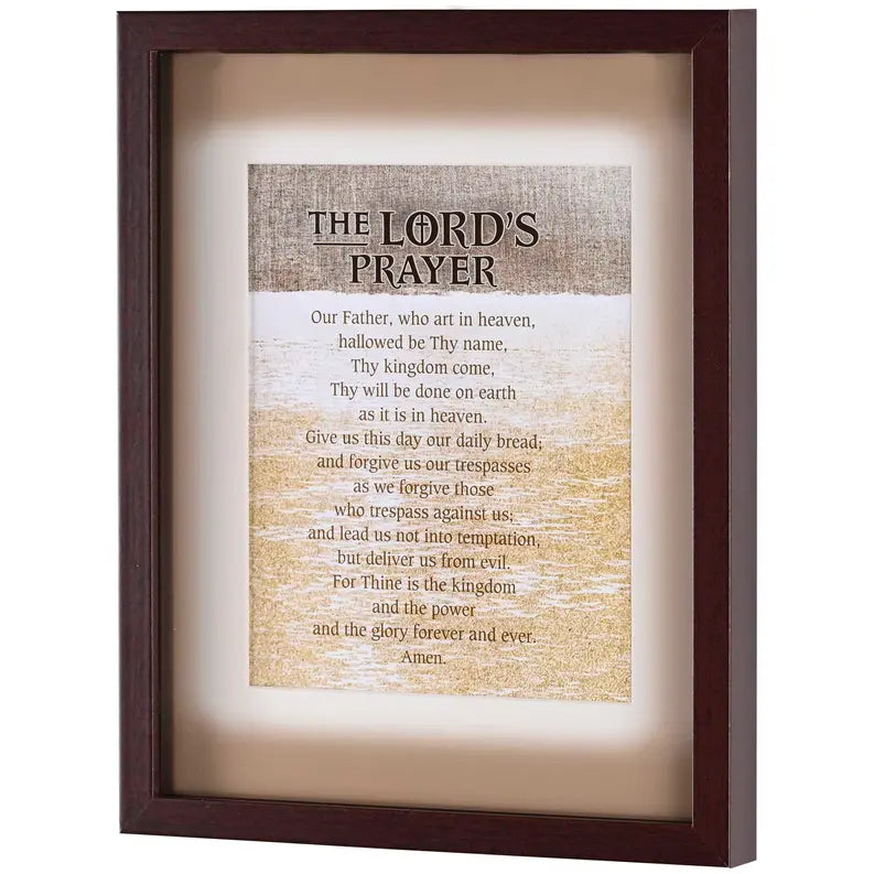 Framed Wall Art The Lords Prayer 11x14 Dicksons Inc