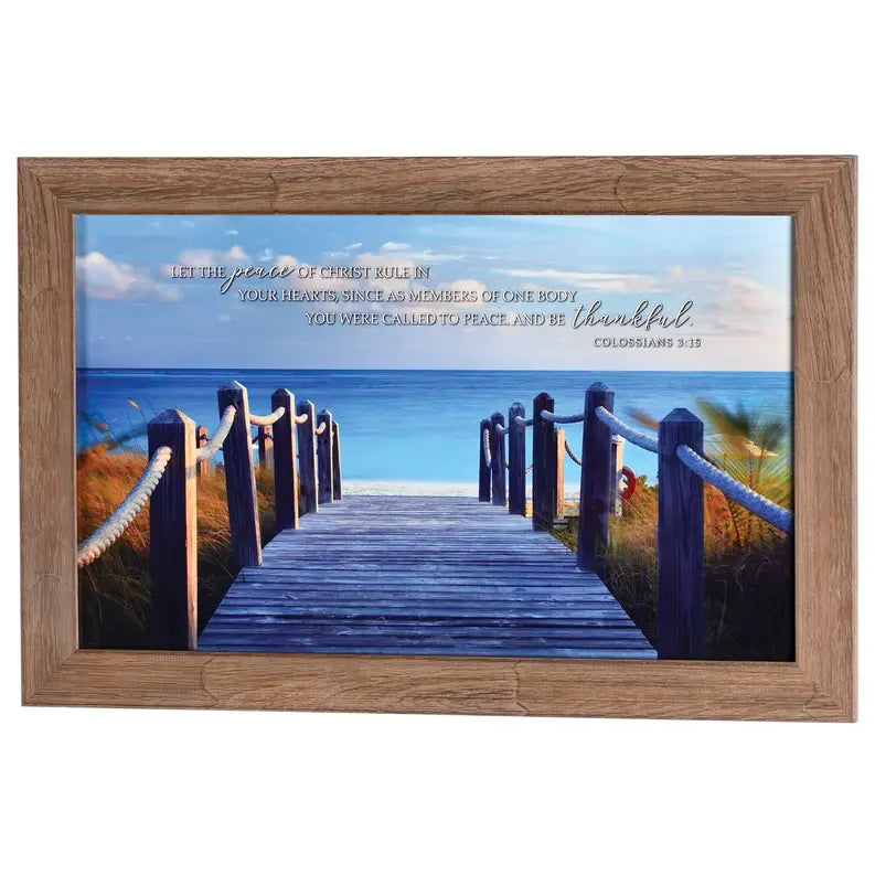 Framed Wall Art Walk Of Peace Dicksons Inc