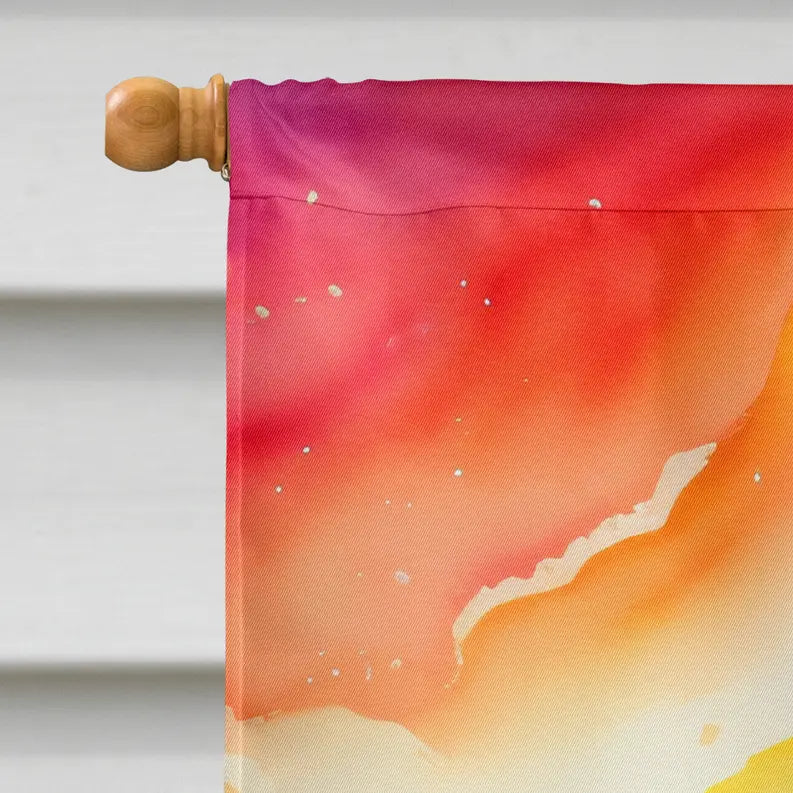 Freesia in Color House Flag Caroline's Treasures