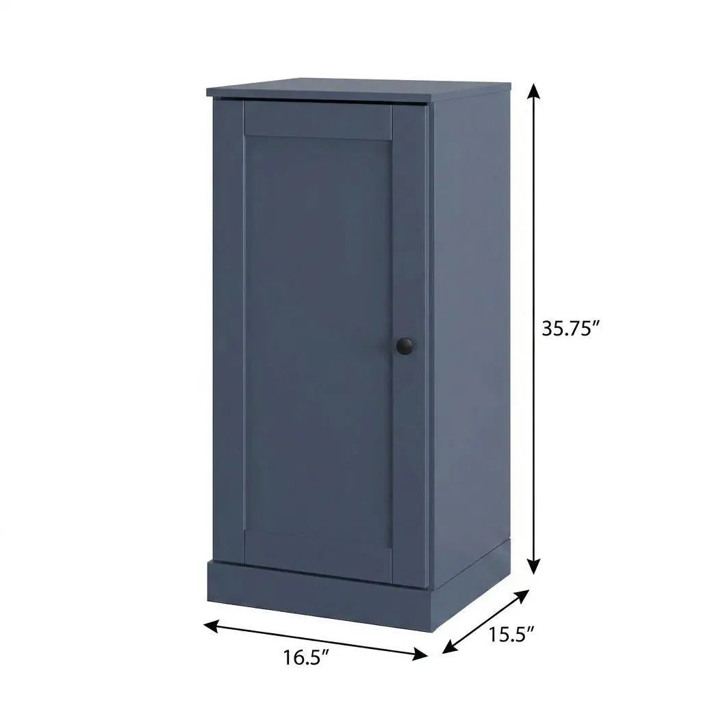 French Blue Ten Pair Solid WoodShoe Storage Cabinet Homeroots Organization