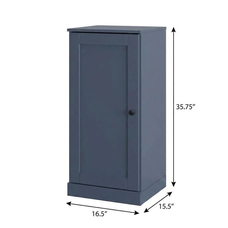 French Blue Ten Pair Solid WoodShoe Storage Cabinet Homeroots Organization
